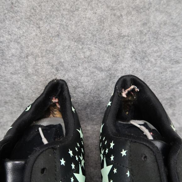 Casual Shoes Mens 44 Sneakers Stars Glow in the Dark Lace Up Trainer Black - Picture 3 of 12